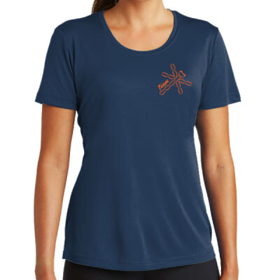 Orange Team Dragonfly - Ladies PosiCharge ® Competitor Tee Thumbnail