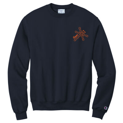 Orange Team Dragonfly - Powerblend ® Crewneck Sweatshirt Thumbnail